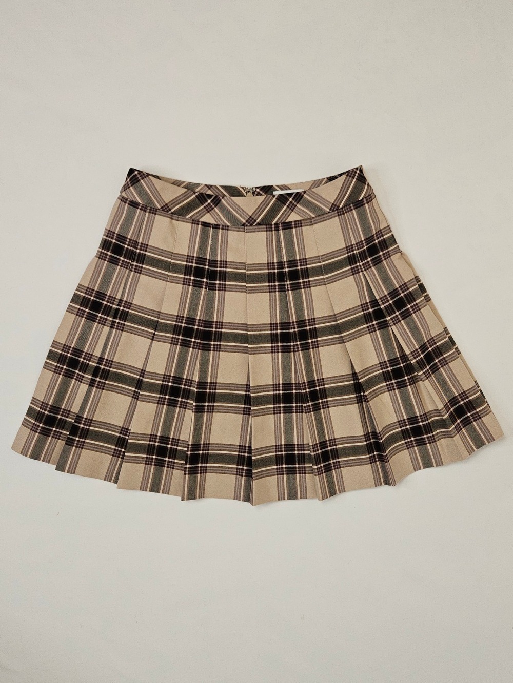 Sunday Best Plaid Pleated Mini Skirt Size 2